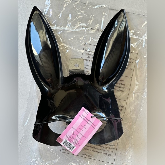 Women’s Glitter Masquerade Rabbit Mask - Picture 6 of 7